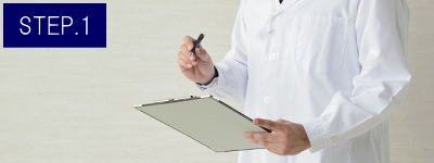 あごひげ脱毛Step1