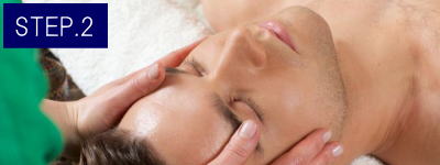 ほほヒゲ脱毛Step2