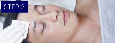 ひじ下脱毛Step3