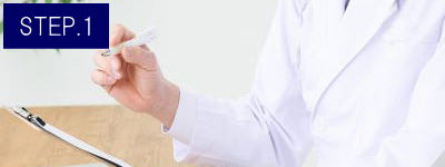 ひざ下脱毛Step1