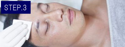 ひざ上脱毛Step3