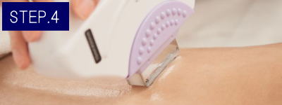 ワキ脱毛Step4